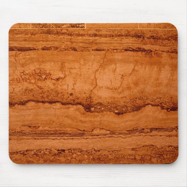 Copper Canyon Granite, amber gold Sedona mountains Mouse Mat (Front)