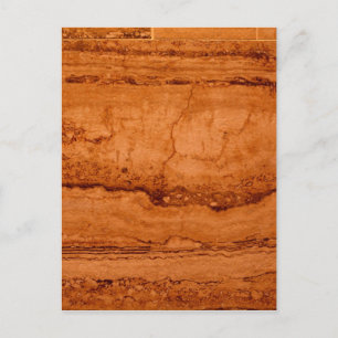 Copper Canyon Granite, amber gold Sedona mountains Postcard