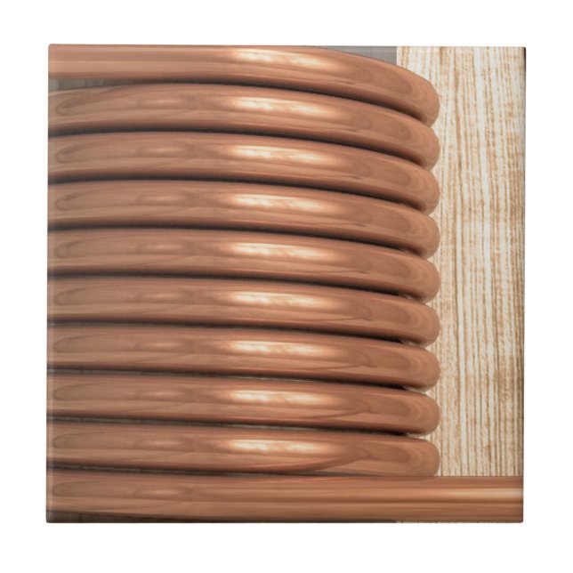 Copper Coil Tile (Front)