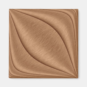 Copper Contour Magnet