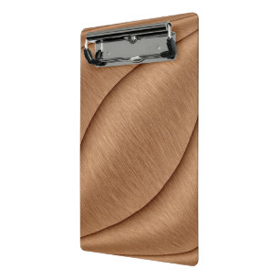 Copper Contour Mini Clipboard