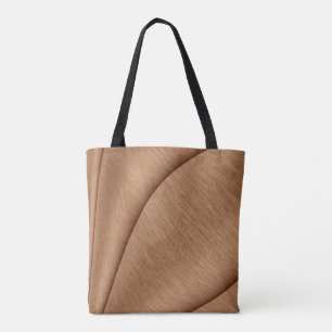 Copper Contour Tote Bag