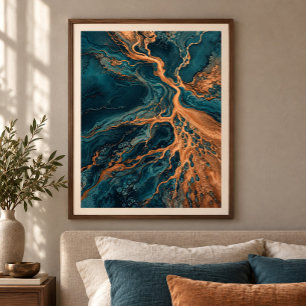 Copper Delta Art Print