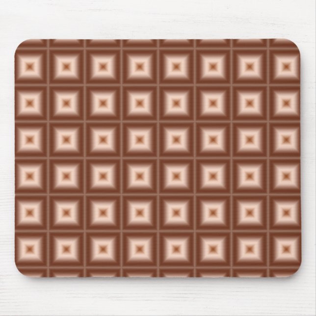 Copper diamond seamless mouse mat (Front)