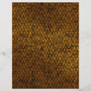Copper Dragon Scales Scrapbook Paper