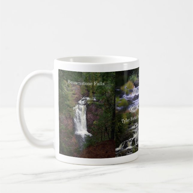 Copper Falls State Park mug (Left)