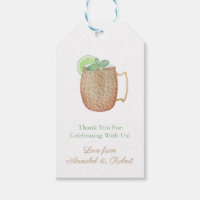 Copper Green Moscow Mule Kit Thank You Favour Tag