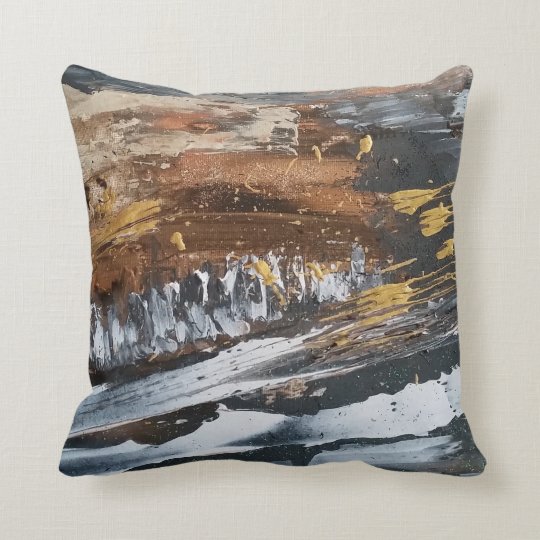 grey copper cushion
