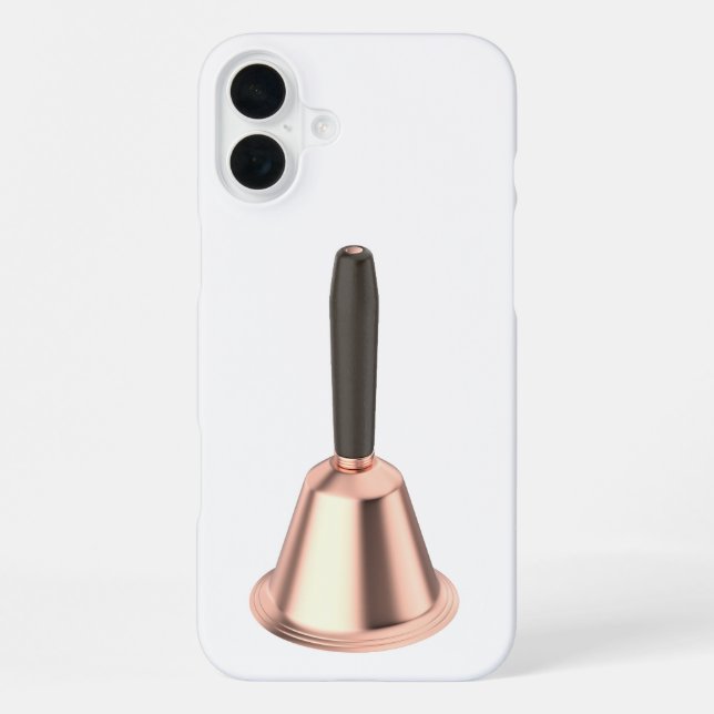 Copper handbell iPhone case (Back)