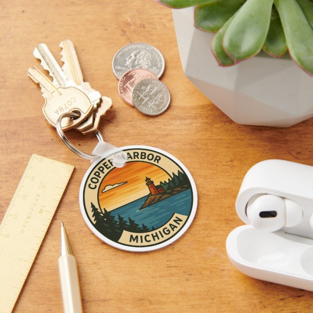 Copper Harbour Key Ring (Desk)