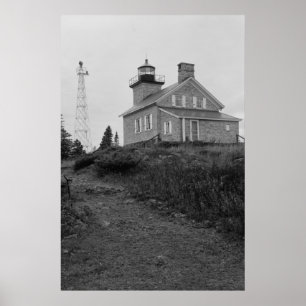 Copper Harbour Light Poster