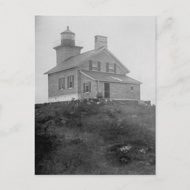 Copper Harbour Lighthouse Postcard (Front)
