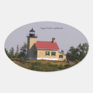 Copper Harbour Lighthouse sticker
