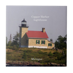 Copper Harbour Lighthouse tile