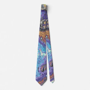 Copper Love Geode Tie