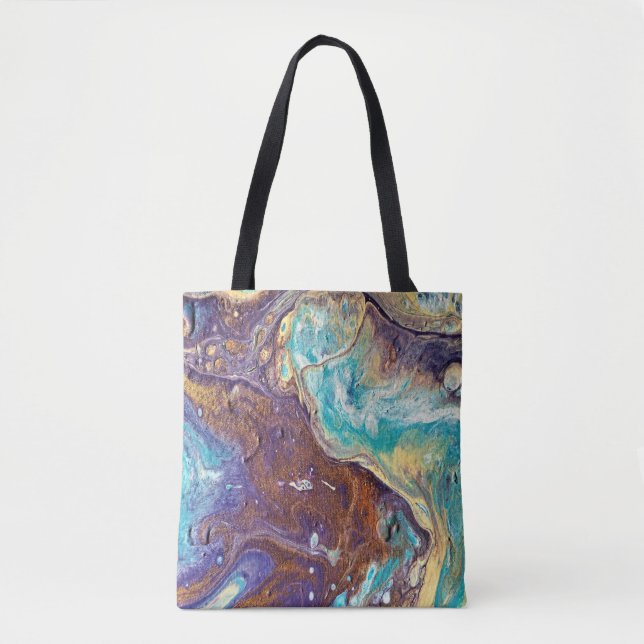 Copper Love Geode Tote Bag (Front)