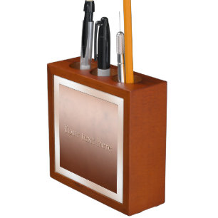 Copper Marble Personalised Desk Organiser