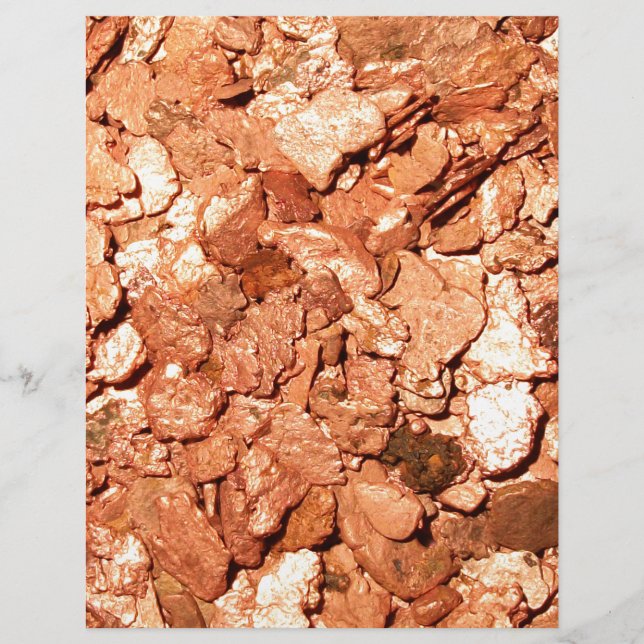 Copper Metal Chips (Front)