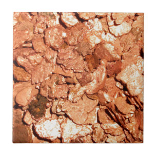 Copper Metal Chips Tile