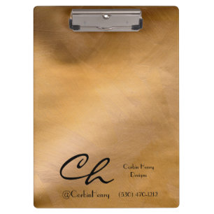 Copper Metallic Clipboard