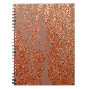 Copper Metallic Notebook