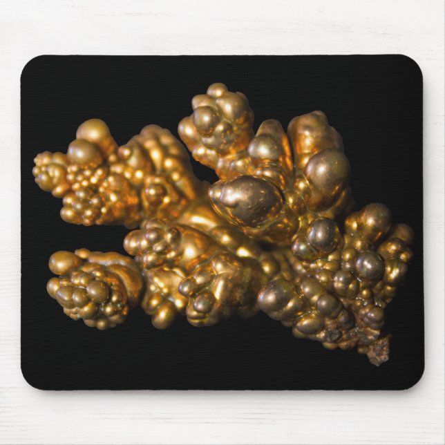 Copper Metallic Rocks and Minerals Photography Mouse Mat (Front)
