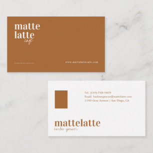 Copper   Modern Elegant Minimalist Professional Business Card