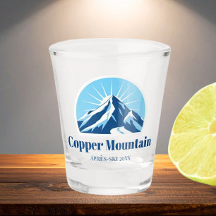 Copper Mountain Colorado après-ski Shot glass