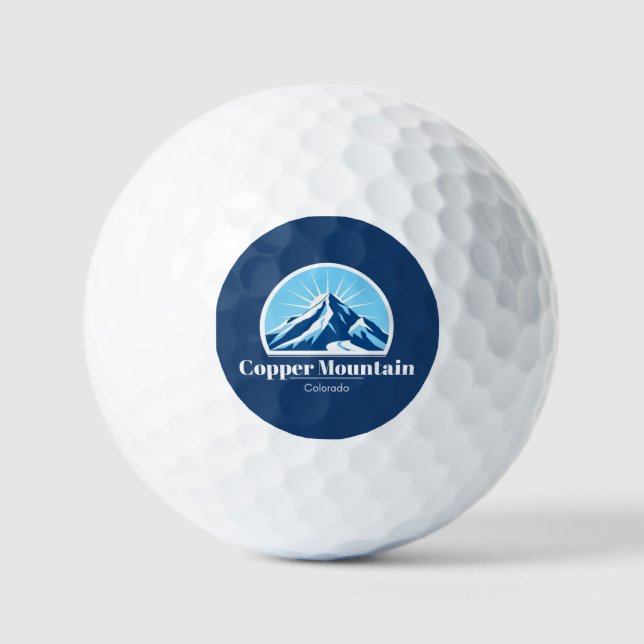Copper Mountain Colorado golfing vacation  Golf Balls (Front)