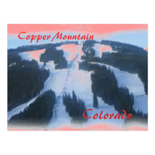 Copper Mountain Colorado postcard