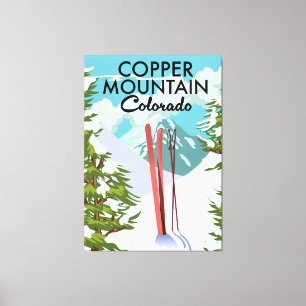 Copper Mountain Colorado Ski Canvas Print