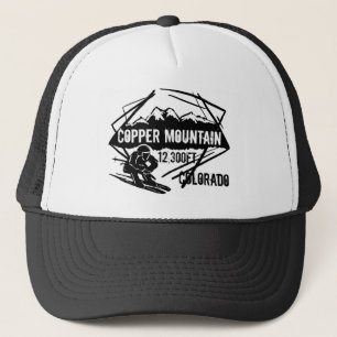 Copper Mountain Colorado ski elevation hat