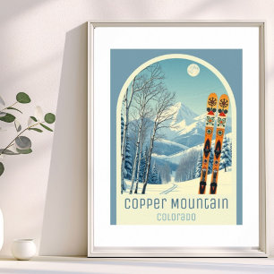 Copper Mountain Colorado ski resort  Poster