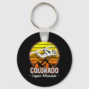 Copper Mountain Colorado Snowboarding Key Ring