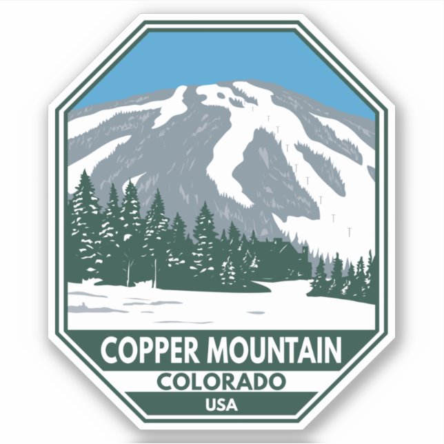 Copper Mountain Ski Area Colorado (Front)