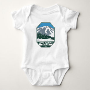 Copper Mountain Ski Area Colorado Baby Bodysuit