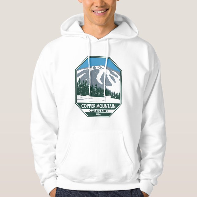 Copper Mountain Ski Area Colorado Hoodie (Front)