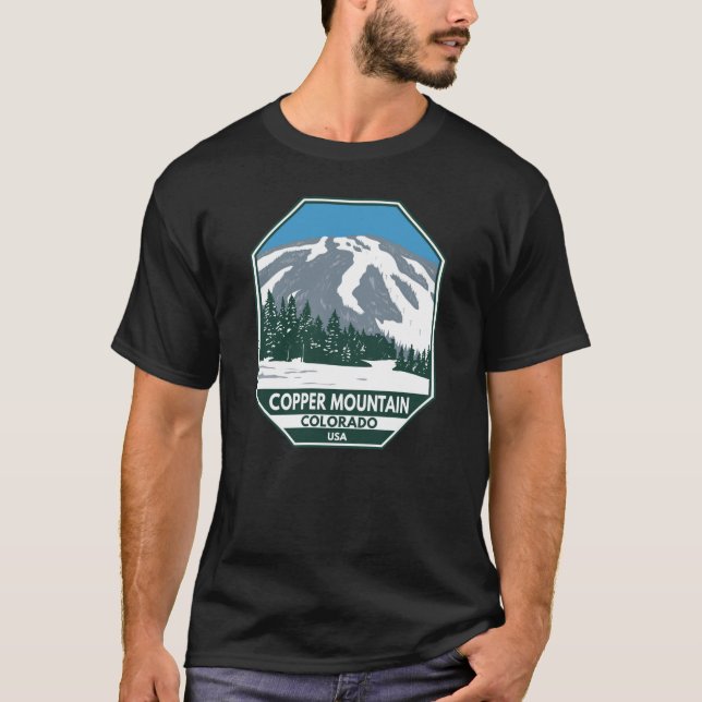 Copper Mountain Ski Area Colorado T-Shirt (Front)