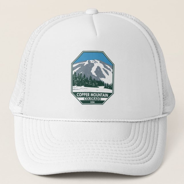 Copper Mountain Ski Area Colorado Trucker Hat (Front)