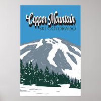 Copper Mountain Ski Area Colorado Vintage