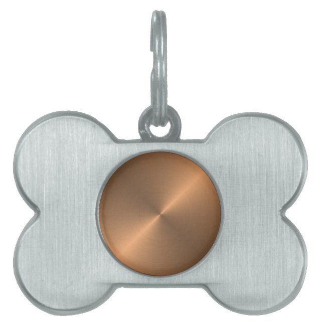 Copper Pet Tag (Front)