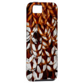 Copper Pheasant Feather Design Case-Mate iPhone Case (Back/Right)