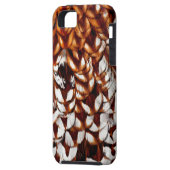 Copper Pheasant Feather Design Case-Mate iPhone Case (Back Left)