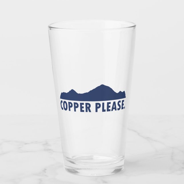 Copper Please Glass (Front)