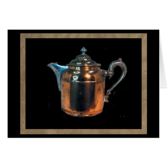 Copper Pot Blank Card (Front Horizontal)