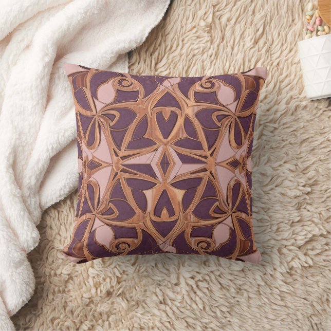 copper purple  cushion (Blanket)