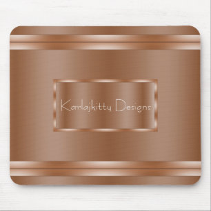 Copper Reflection Mouse Mat