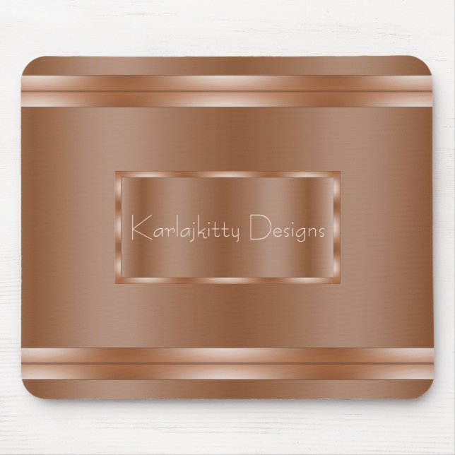 Copper Reflection Mouse Mat (Front)