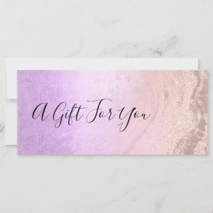 Copper rose gold glitter & purple makeup artist