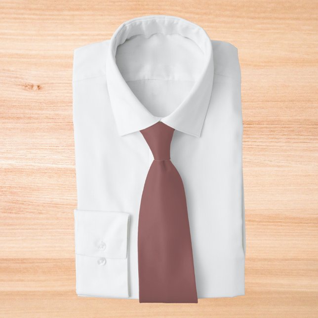 Copper Rose Solid Colour Tie (Creator Uploaded)
